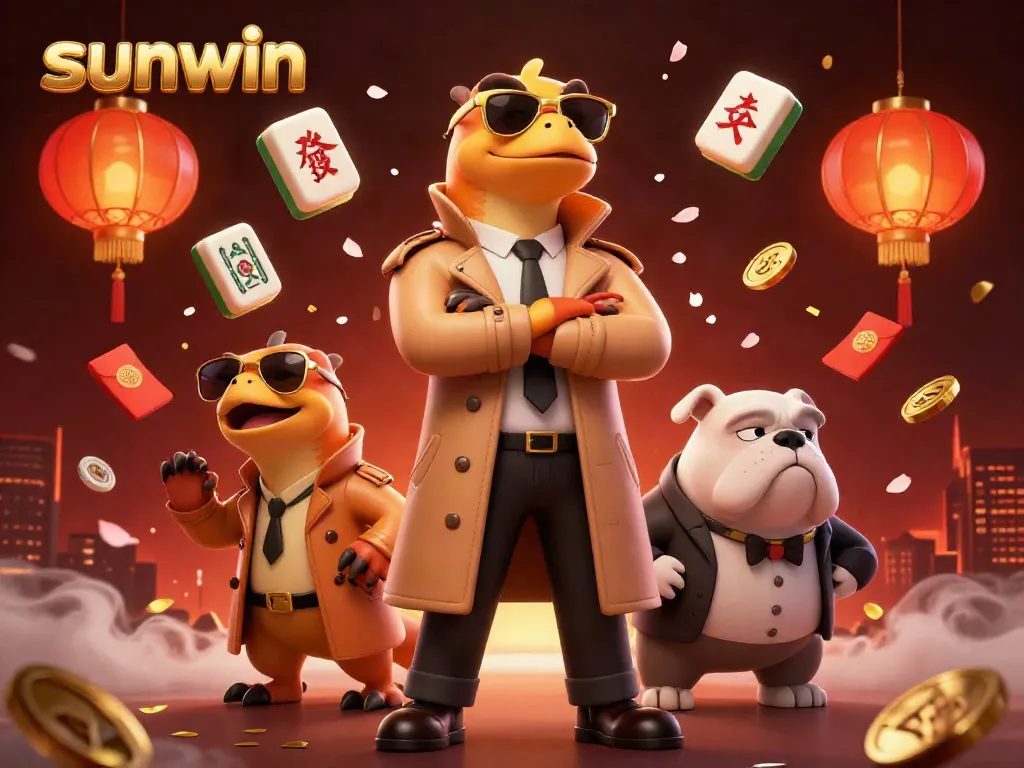 Join sunwin's thrilling casino experience with playful raptors trying to sneak into a VIP lounge.