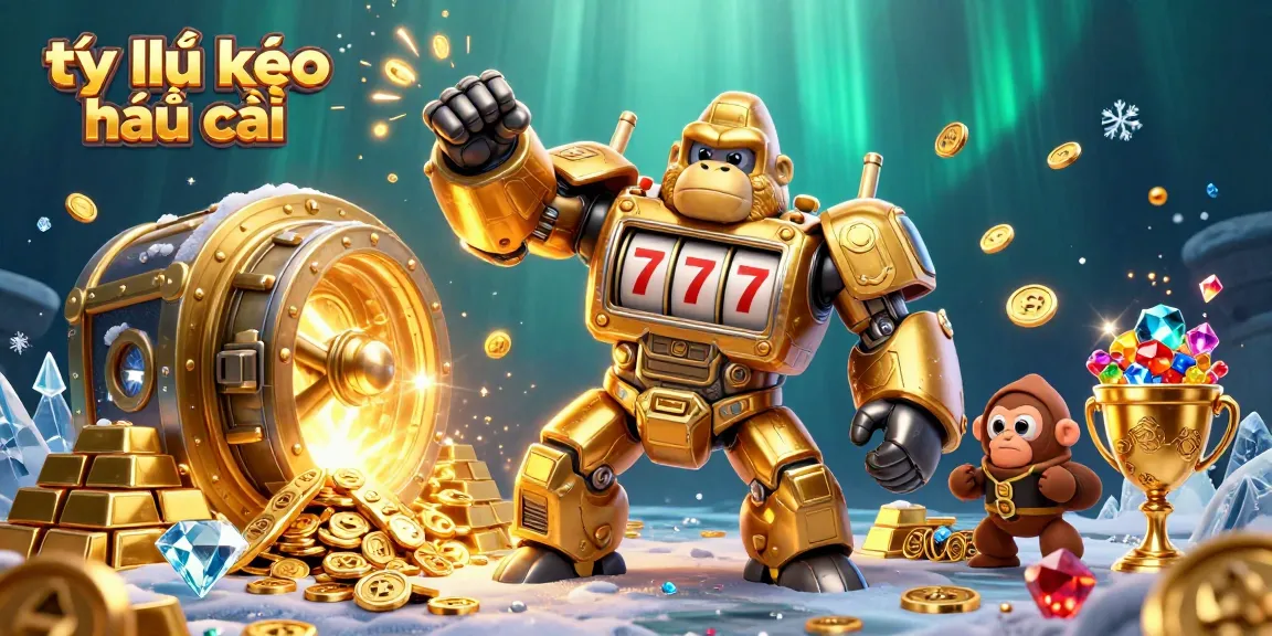 Experience thrilling action with tỷ lệ kèo nhà cái in this vibrant casino-themed illustration.